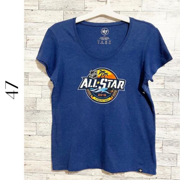 47 2018 TAMPA BAY NHL All-Star Tee, L, NWOT! - Picture 1 of 9